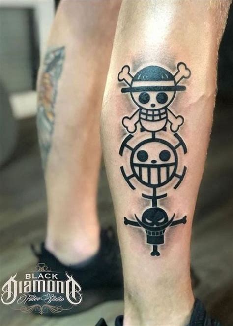 one piece tattoos ideas|More.